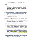 CASOS PRACTICOS DEL IMPUESTO GENERAL A LAS VENTAS