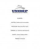 El avanze de la Mercadotecnia internacional