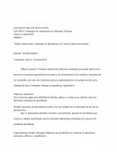 Cuales son las Estrategias de Aprendizaje en Ambientes Virtuales.