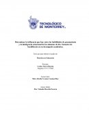 El avanze de el Planteamiento del problema rendimiento academico