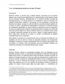 Tema: La importancia del juicio en la obra “El lector”