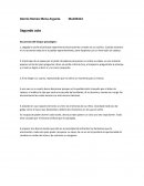 Segundo acto Secuencias del bloque psicológico