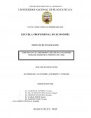 SECTORES DE LA ECONOMÍA, INVERSIÓN Y CONSUMO