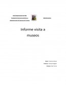 Administración de Empresas de Turismo Informe visita a museos