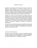 Como es el Diagnostico como devenir