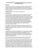 INCLUSIÓN EDUCATIVA DE PERSONAS CON DISCAPACIDAD VISUAL EN LA EDUCACIÓN REGULAR