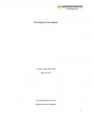 Desarrollo de la Metodología de la investigación