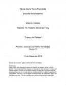 Ensayo de la palabra “gracia” dentro del libro de Gálatas