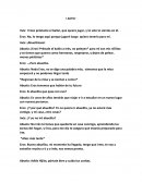 Guión palomas blancas y garzas morenas