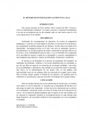 EL METODO DE INVESTIGACIÓN-ACCIÓN EN EL AULA