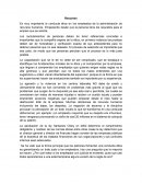 Resumen de conducta etica