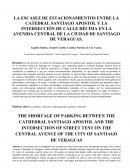 Falta de estacionamientos