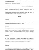 SOLICITUD PARA REGISTRO DE BIEN DESPOJADO