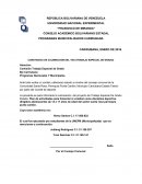 CONSTANCIA DE CULMINACION DEL TEG (TRABAJO ESPECIAL DE GRADO)