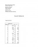 Análisis de tornillos