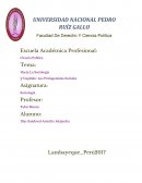 LECTURA N° 3 : LOS PROTAGONISTAS SOCIALES