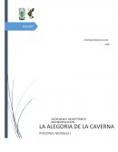 INTERPRETACION DE LA ALEGORIA DE LA CAVERNA