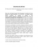 DISCURSO DEL MÉTODO (El Discurso del método para dirigir bien la razón y buscar la verdad en las ciencias)