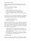 Proceso de posicionamiento de un producto