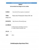 Plazos de la Prescripción Articulo 2001 del código civil