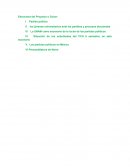 Estructura del Proyecto o Guion La UNAM como escenario de la lucha de los partidos políticos