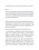 La falsificación en los documentos públicos y privados