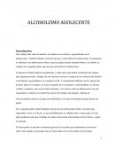 Alcoholismo en adolescentes. La inhabilidad de abstenerse del alcohol