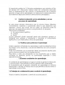 Principios pedagógicosque sustentan el Plan de estudios