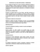 GESTIÓN DE CULTURA INSTITUCIONAL Y MARKETING