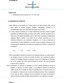 Informe de quimica. PRACTICA N°5: GRUPO IV DE CATIONES