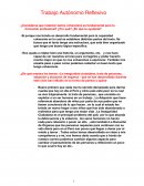 Trabajo Autónomo Reflexivo ¿Consideras que redactar textos coherentes es fundamental para tu formación profesional?