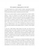 ENSAYO “Qué es geografía y su implementación en el ciclo escolar”