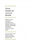 Tarea: Estados de curso en Moodle