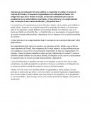 Acciones de un trabajador publico