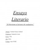 Ensayo Literario “El Heroísmo al alcance de cualquiera”