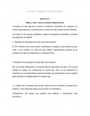 CULTURA Y DESARROLLO ORGANIZACIONAL Ejercicio 2.2