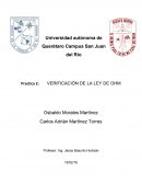 Practica 2: VERIFICACIÓN DE LA LEY DE OHM