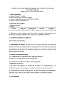 PLAN DE TRABAJO MANEJO DEL PROCESO MERCANTIL