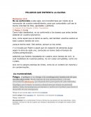 Mundanalidad es un peligro