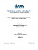 TRABAJO FINAL DE LA MAERIA EL SER HUMANO Y SU CONTEXTO ENSAYO “ CUIDAR NUESTRO PLANETA”
