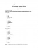 La Empresa como un sistema Caso Práctico de 2 pequeños comercios