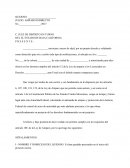 Petición de Amparo por violación de garantías fundamentales ante la junta especial