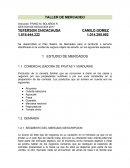 ESTUDIO DE MERCADOS COMERCIALIZADORA DE FRUTAS Y VERDURAS