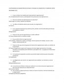 CUESTIONARIOS DE ADMINISTRACION EN BASE A PRUEBAS DE DIAGNOSTICO Y EXAMENES CORTO