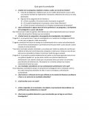 Guía para la conclusión