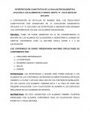 INTERPRETACIÓN CUANTITATIVA DE LA EVALUACIÓN DIAGNOSTICA APLICADA A LOS ALUMNOS DE 5º GRADO, GRUPO “A”, CICLO ESCOLAR 2015-2016