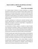 LA ORBE ES UNA REPUBLICA