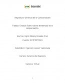 Ensayo Sobre nuevas tendencias de la compensación