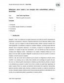Reflexiones sobre ciudad y sus sinergias entre sostenibilidad, políticas y SmartCities