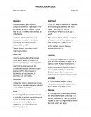 UNIDADES DE MEDIDA Química General